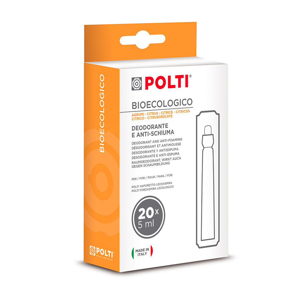 Bioecologico Citrus deodorant anti-foam for Polti Lecoaspira PAEU0088